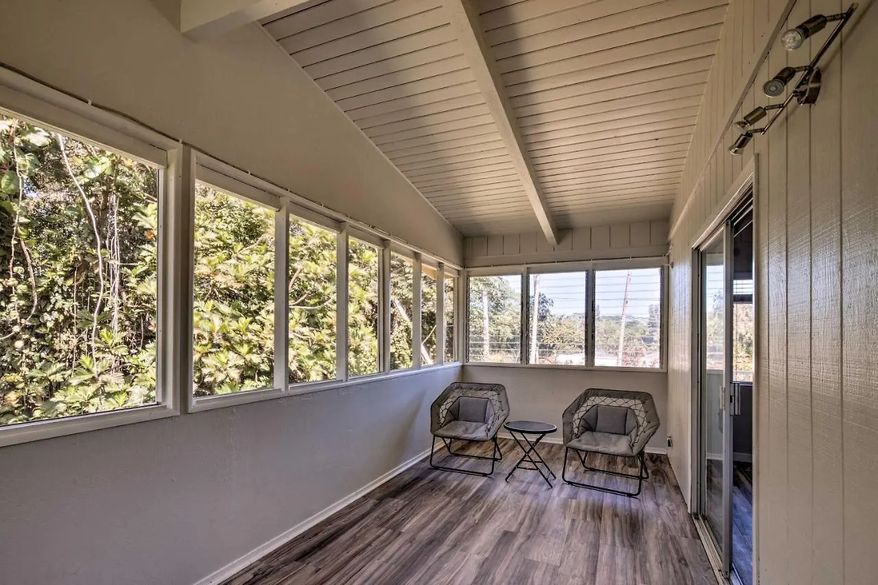Ferienhaus Villa Sunny Pahoa Retreat Snorkel, Hike And Shop!