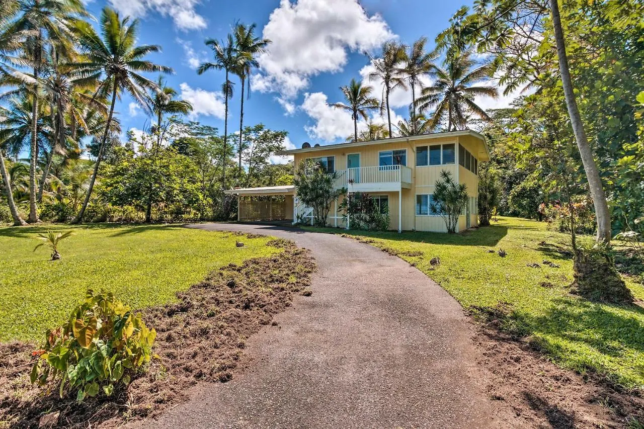 Villa Sunny Pahoa Retreat Snorkel, Hike And Shop! 0*,