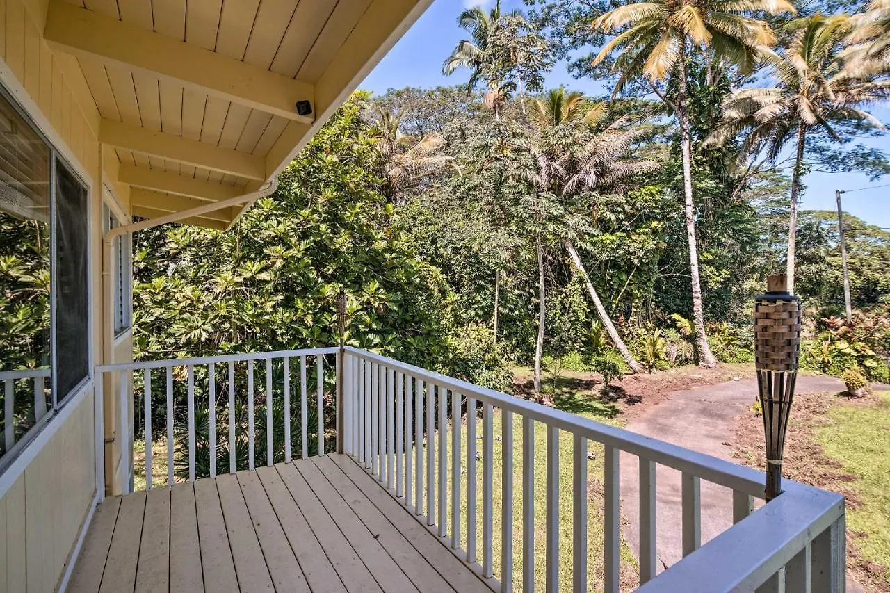 Сasa de vacaciones Villa Sunny Pahoa Retreat Snorkel, Hike And Shop!